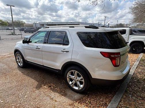 WHITE PLATINUM MET TRI-COAT 2015 Ford Explorer Limited