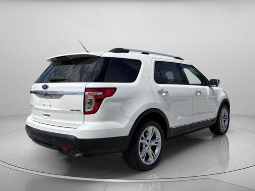WHITE PLATINUM MET TRI-COAT 2015 Ford Explorer Limited