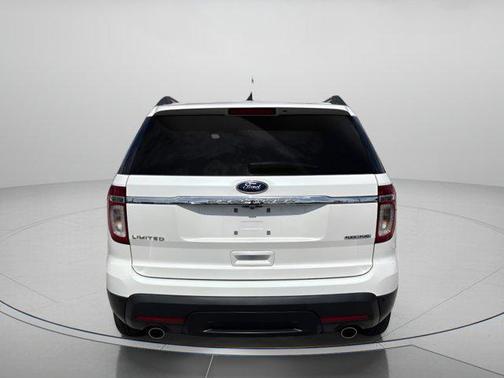 WHITE PLATINUM MET TRI-COAT 2015 Ford Explorer Limited