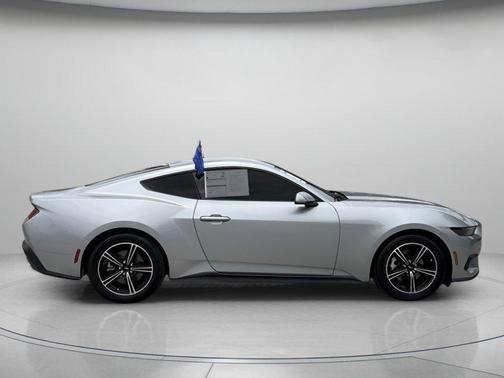 ICONIC SILVER METALLIC 2025 Ford Mustang EcoBoost