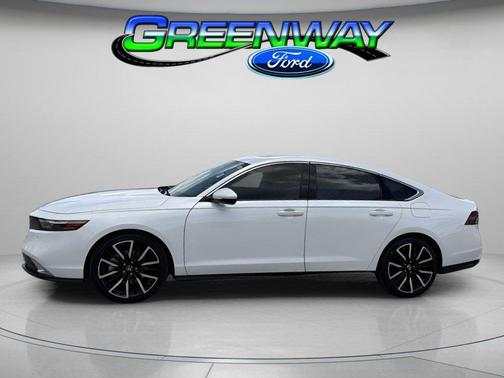 Platinum White Pearl 2024 Honda Accord Hybrid Touring