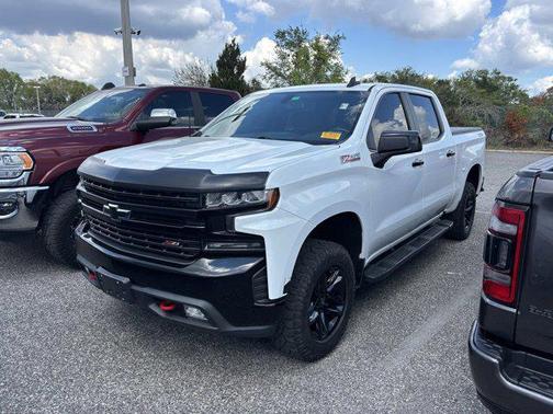 Summit White 2021 Chevrolet Silverado 1500 LT Trail Boss