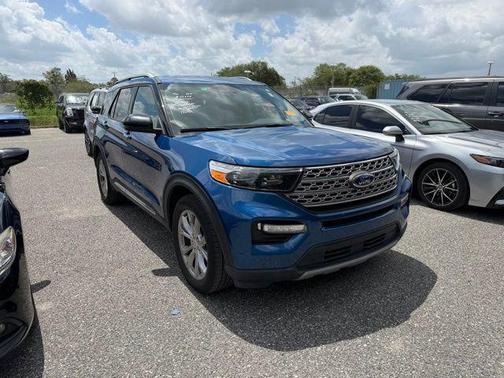 ATLAS BLUE METALLIC 2021 Ford Explorer Limited