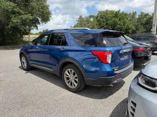 ATLAS BLUE METALLIC 2021 Ford Explorer Limited