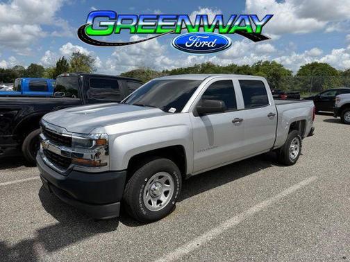 Silver Ice Metallic 2018 Chevrolet Silverado 1500 WT
