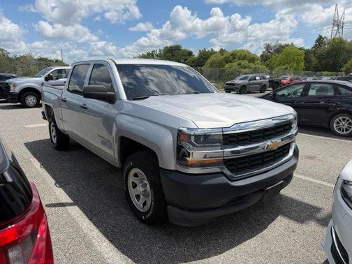 Silver Ice Metallic 2018 Chevrolet Silverado 1500 WT