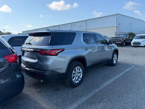 Sterling Gray Metallic 2023 Chevrolet Traverse LS