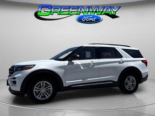 OXFORD WHITE 2023 Ford Explorer XLT