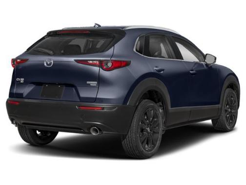 Deep Crystal Blue Mica 2024 Mazda CX-30 2.5 Turbo Premium Plus Package