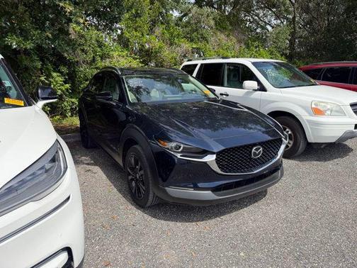 Deep Crystal Blue Mica 2024 Mazda CX-30 2.5 Turbo Premium Plus Package