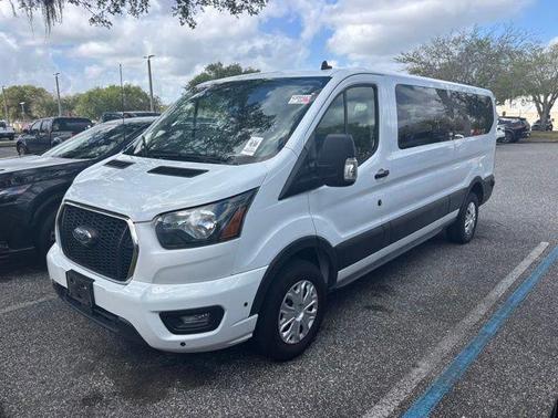 OXFORD WHITE 2024 Ford Transit-350 XLT