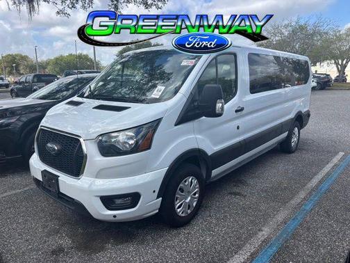 OXFORD WHITE 2024 Ford Transit-350 XLT