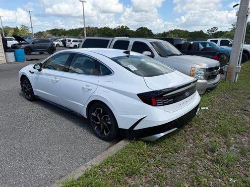 Serenity White 2025 Hyundai SONATA SEL