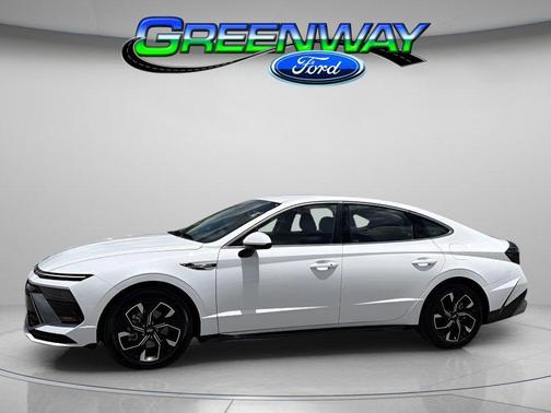 Serenity White 2025 Hyundai SONATA SEL