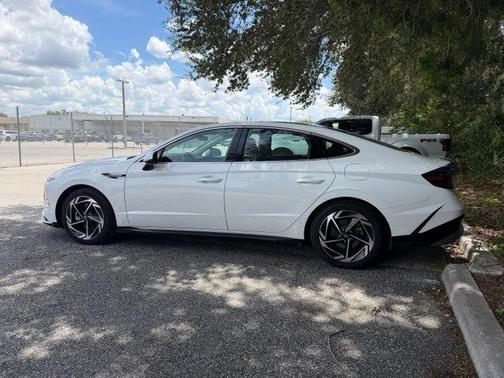 Serenity White 2024 Hyundai SONATA SEL