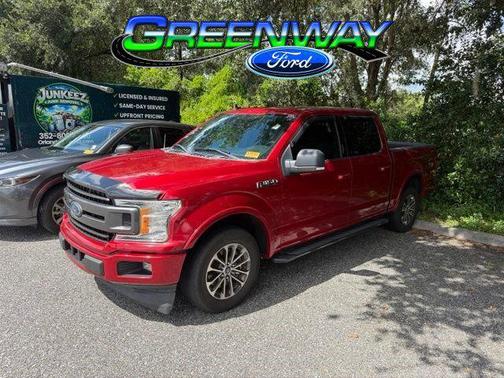 Rapid Red Metallic Tinted Clearcoat 2020 Ford F-150 XLT