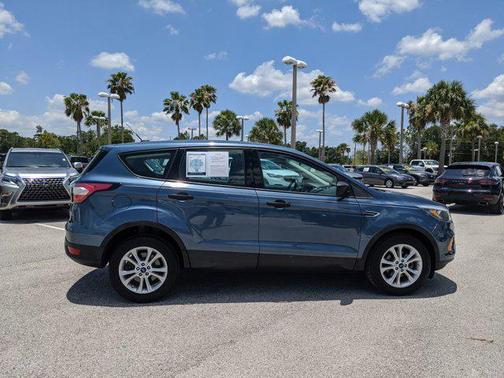 Blue Metallic 2018 Ford Escape S