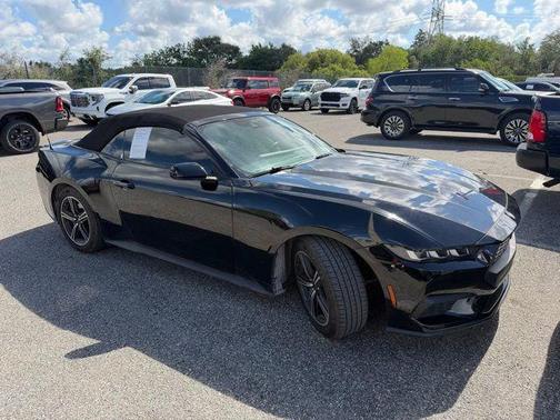 SHADOW BLACK 2024 Ford Mustang EcoBoost Premium