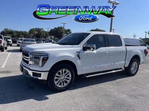 Star White Metallic Tri-Coat 2026 Ford F-150 Lariat
