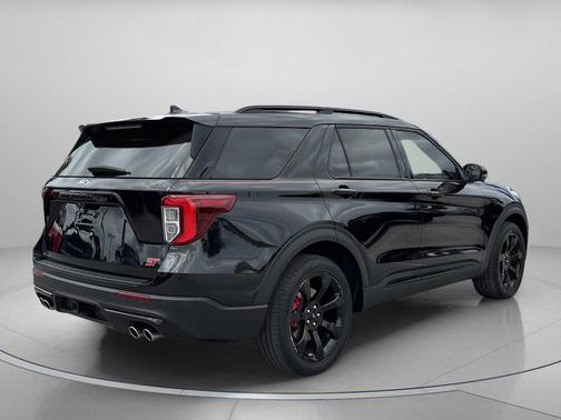 AGATE BLACK METALLIC 2023 Ford Explorer ST