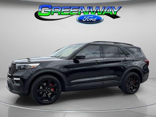 AGATE BLACK METALLIC 2023 Ford Explorer ST