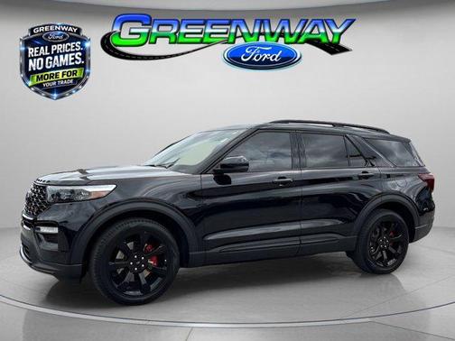 AGATE BLACK METALLIC 2023 Ford Explorer ST