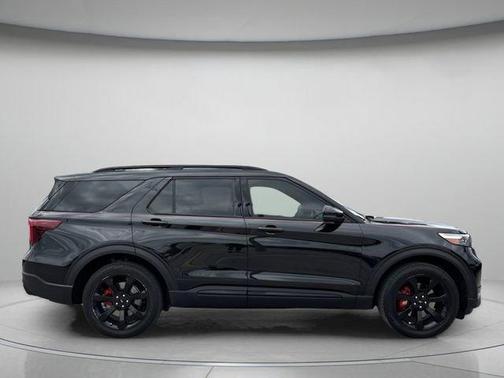 AGATE BLACK METALLIC 2023 Ford Explorer ST