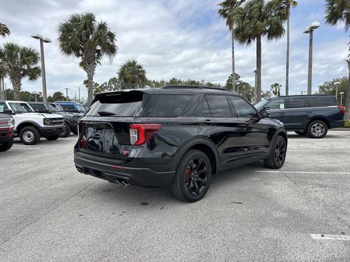 AGATE BLACK METALLIC 2023 Ford Explorer ST