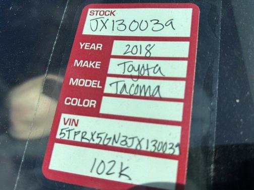 2018 Toyota Tacoma SR