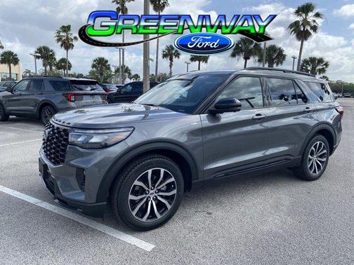 Carbonized Gray Metallic 2026 Ford Explorer ST-Line