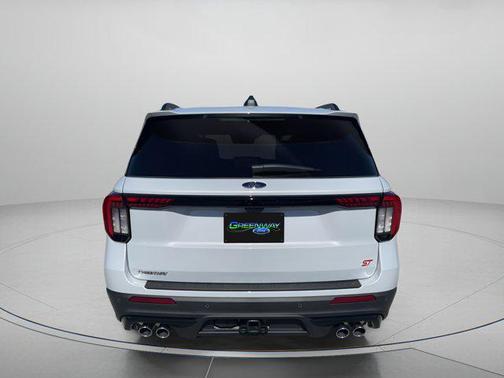 SPACE WHITE METALLIC 2026 Ford Explorer ST