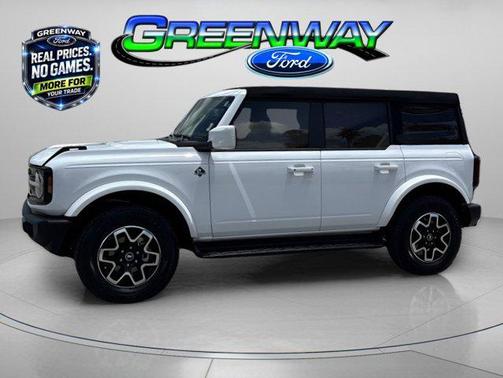 OXFORD WHITE 2025 Ford Bronco Outer Banks