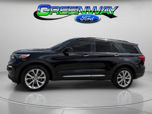 AGATE BLACK METALLIC 2022 Ford Explorer Platinum