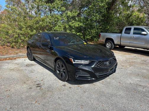 Majestic Black Pearl 2022 Acura TLX A-Spec