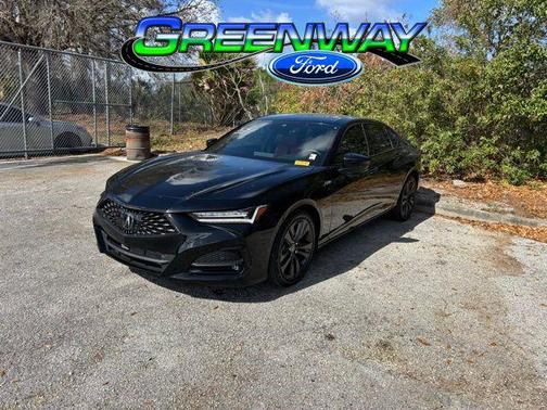 Majestic Black Pearl 2022 Acura TLX A-Spec