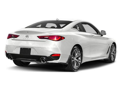 Pure White 2017 INFINITI Q60 3.0T Premium
