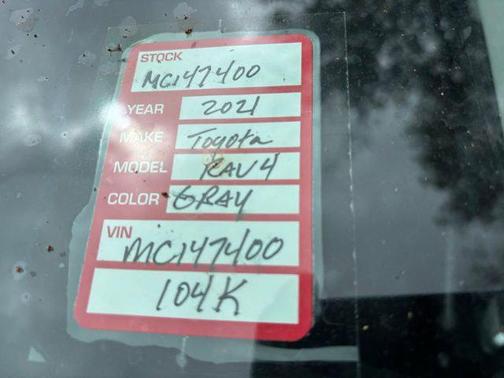 Magnetic Gray Metallic 2021 Toyota RAV4 XLE