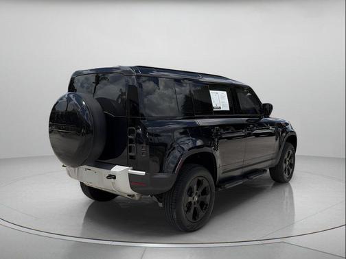 Santorini Black Metallic 2025 Land Rover Defender 110 P400 S