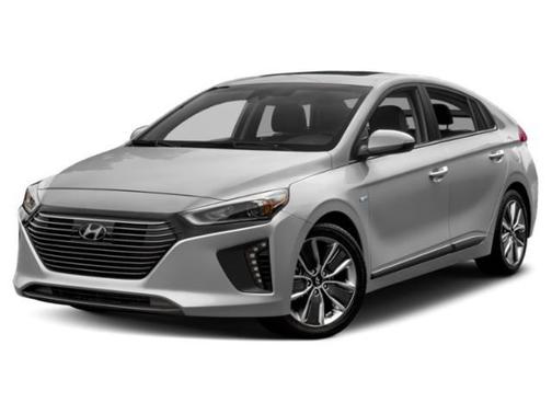 Summit Gray 2018 Hyundai IONIQ Hybrid Blue