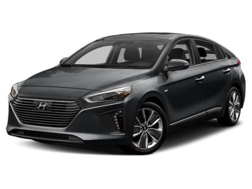 Summit Gray 2018 Hyundai IONIQ Hybrid Blue