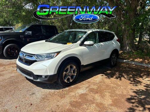 White Diamond Pearl 2018 Honda CR-V EX