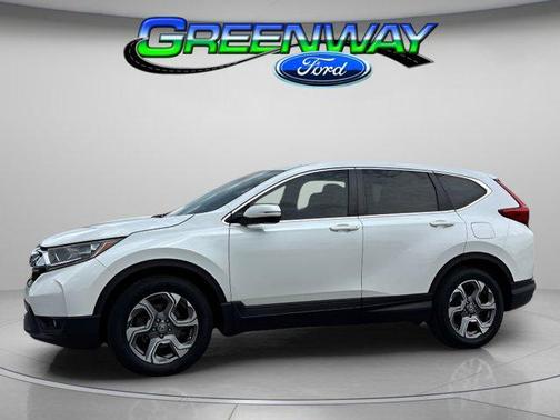 White Diamond Pearl 2018 Honda CR-V EX