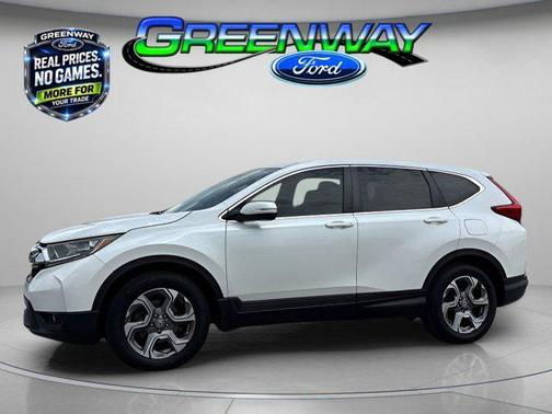 White Diamond Pearl 2018 Honda CR-V EX