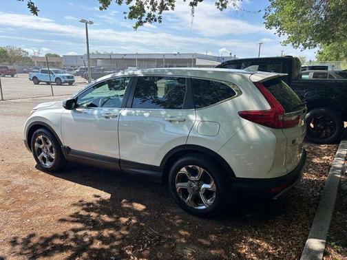 White Diamond Pearl 2018 Honda CR-V EX