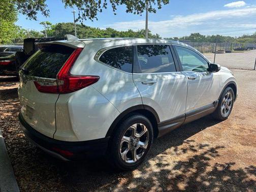 White Diamond Pearl 2018 Honda CR-V EX