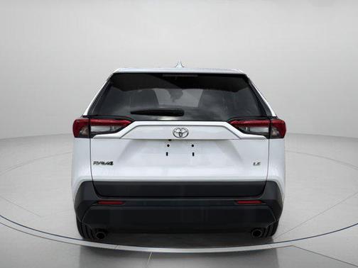 White 2022 Toyota RAV4 LE
