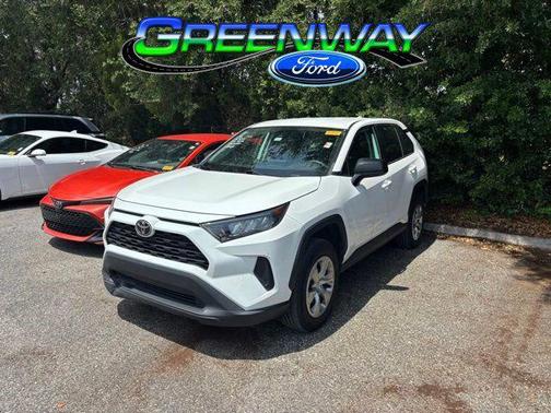 White 2022 Toyota RAV4 LE