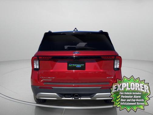 RAPID RED MET TINTED CC 2026 Ford Explorer Platinum
