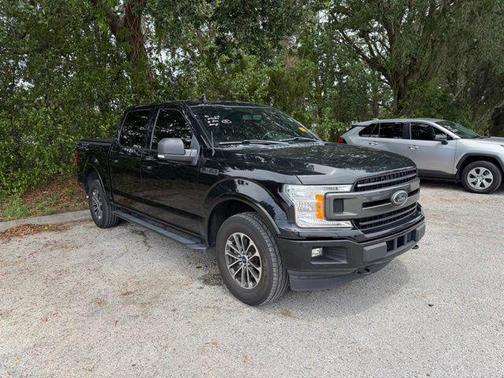 SHADOW BLACK 2018 Ford F-150 XLT