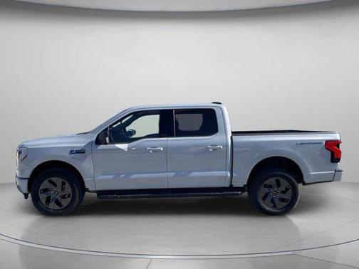 SPACE WHITE METALLIC 2025 Ford F-150 Lightning Flash